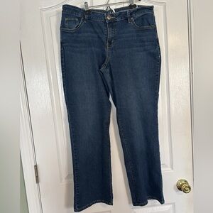 Style & Co. Dark Blue Straight Leg Jeans